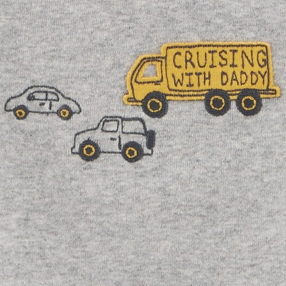 Carter's Child of Mine Baby Boy Bodysuits, 3-Pack, Size Newborn - Picture 2 of 4